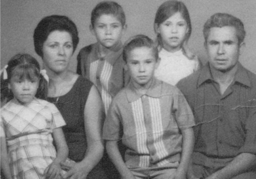 Familia Pérez Jordà en 1967.